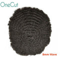 Injection SKIN Full PU 4mm-25mm Afro Curl With Knot Men Toupee Human Hair System Unit Male Hair Capillary Prosthesis Wig For Man