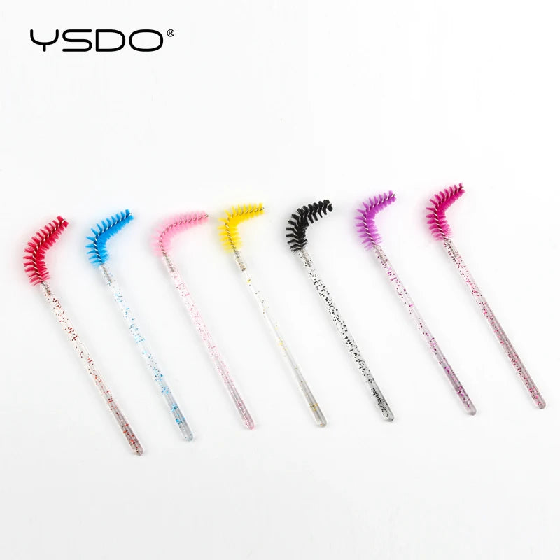 5/50pcs Crystal Eyelashes Brush Makeup Extension Eyebrow Brushes Eye Lashes Makeup Professional Makeup Beauty Tool