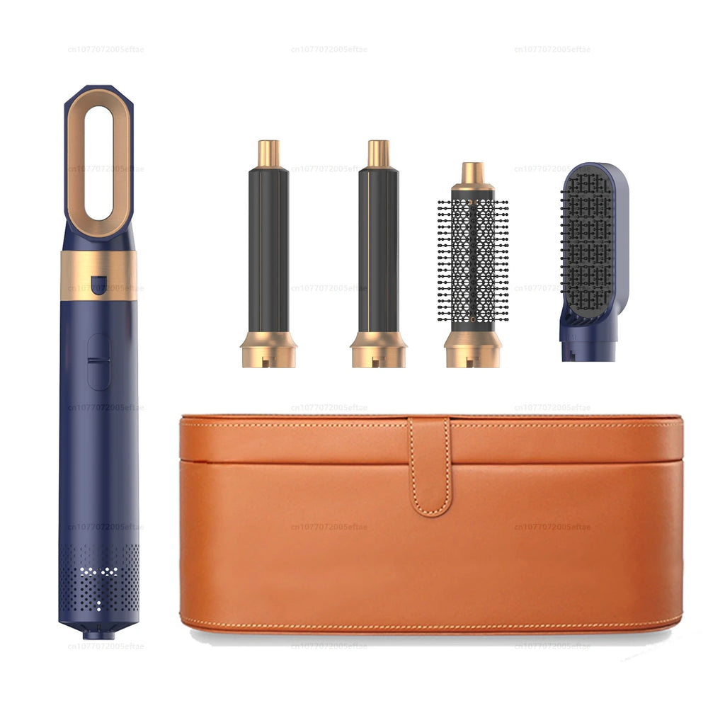 2024 New 5-in-1 Hair Dryer Hot Comb Set Professional Curling Iron Hair Straightener Styling Tool for Dyson Airwrap Hair Dryer Ho